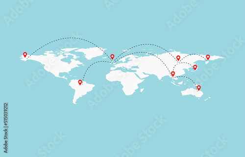 communication network in the world