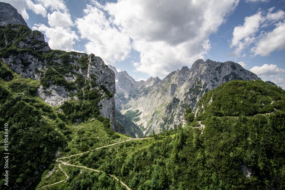 Wunderbare Berglandschaft in Bayern