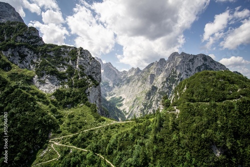 Wunderbare Berglandschaft in Bayern