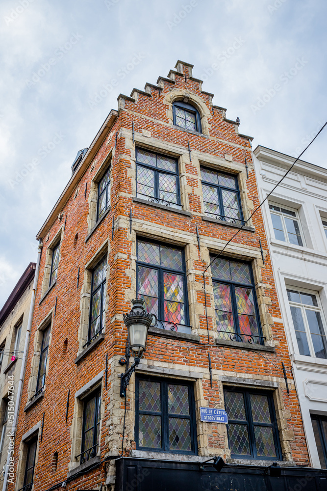 Fototapeta premium Dans les rues de Bruxelles