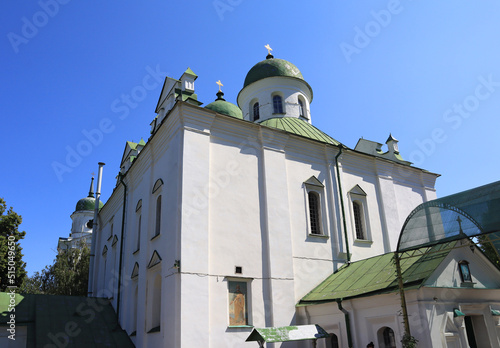 Frolovsky monastery on Podil in Kyiv, Ukraine	
 photo