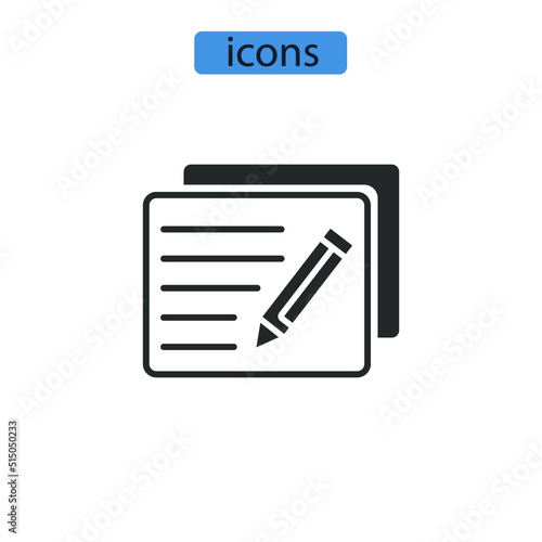 copywriter icons  symbol vector elements for infographic web © AHMAD
