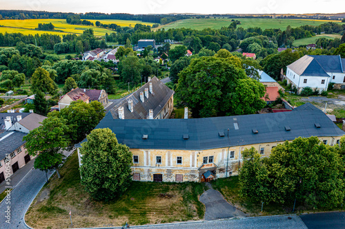 Toužim in Czech | Luftbilder von der Stadt Toužim in Tschechien