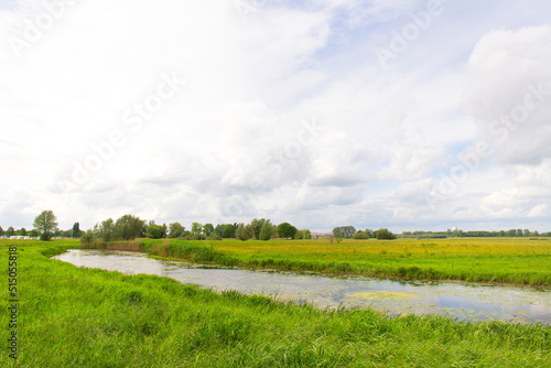 Floodplain River the IJssel in Holland
