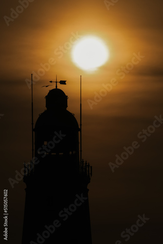 lighthouse at sunset in coastal resort of Withernsea,East Yorkshire,uk,europe by Dazell photography