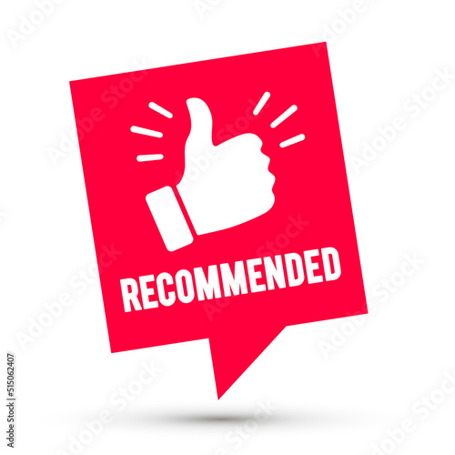 minimal speech bubble with text recommended