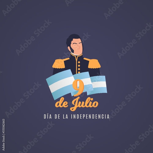 9 de Julio, día de independencia argentina, José de San Martín