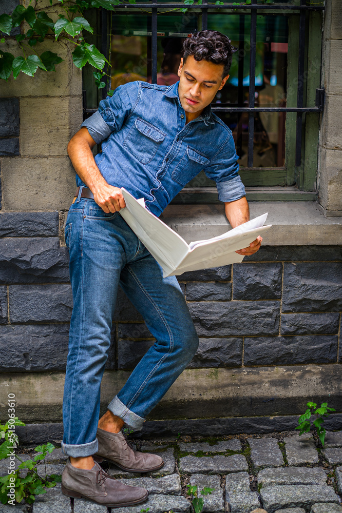 Reading by Window.