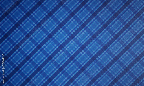 Fundo de tecido xadrez azul, fundo isolado 3d