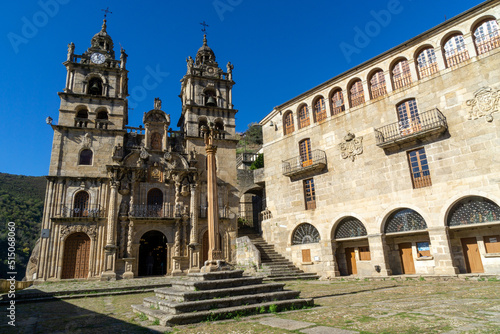 Santuario de Nuestra Señora de las Ermitas (siglo XVIII). O Bolo, Ourense, España.