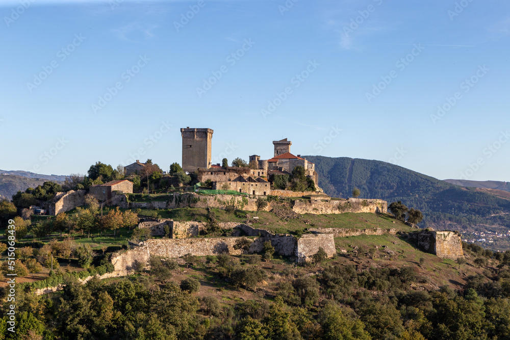 Castillo de Monterrei (siglo X-XII). Verín, Ourense, España.