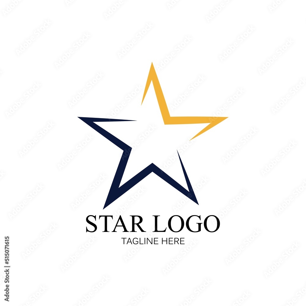 Star icon Template vector illustration design Star icon Template vector illustration design