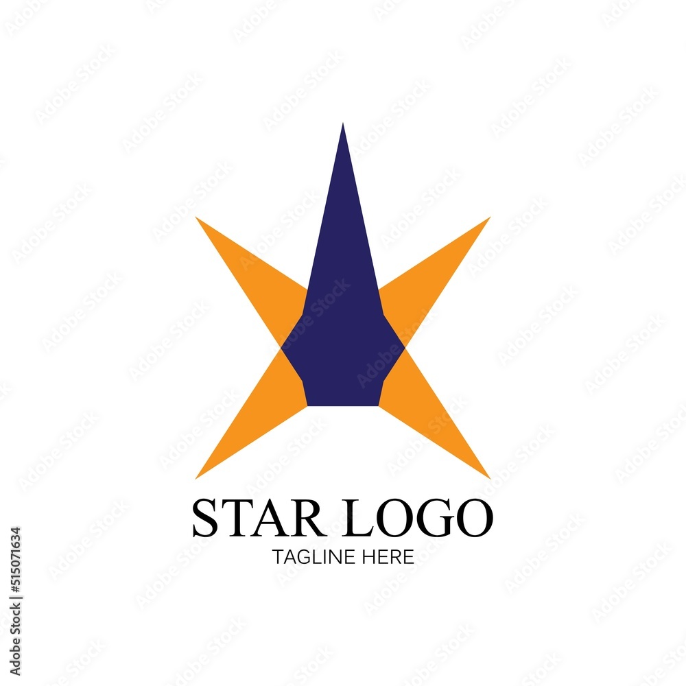 Star icon Template vector illustration design Star icon Template vector illustration design
