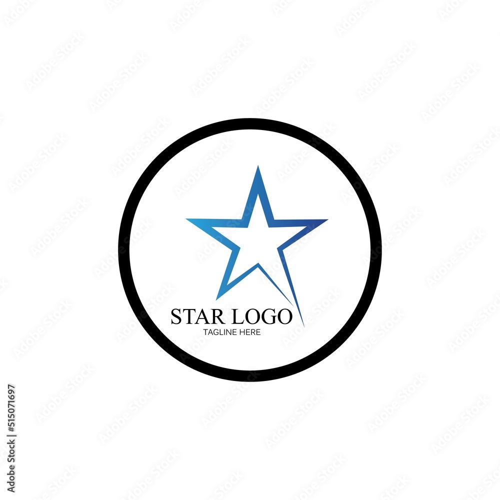 Star icon Template vector illustration design Star icon Template vector illustration design
