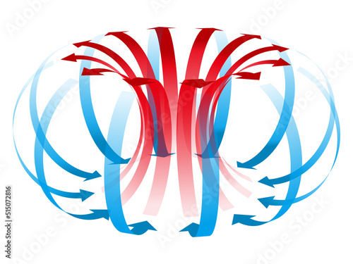 Convection Description Arrow Vector Illustration