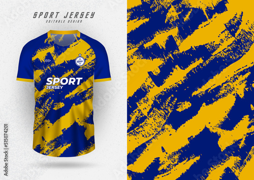 Background mockup for sports jersey, jersey, running shirt, grunge pattern.