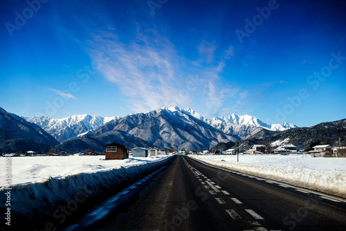 The road to Hakuba and the Japanese alps