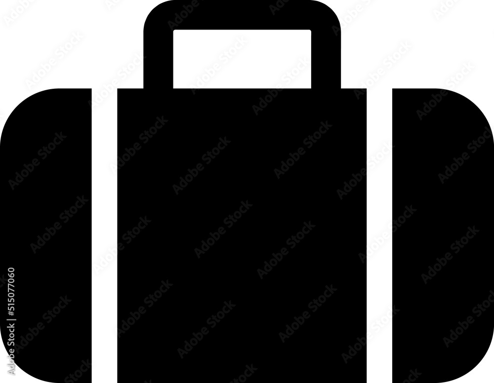 black suitcase isolated on white black suitcase isolated on white