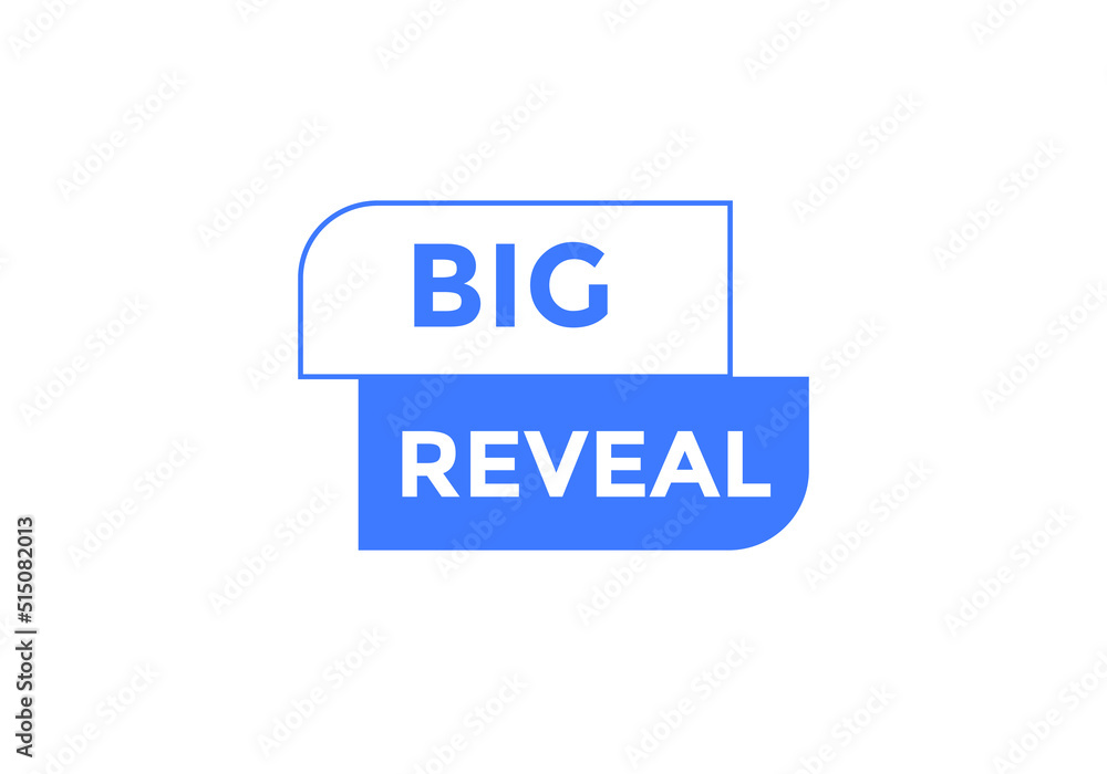 big reveal Colorful web banner. big reveal text symbol.
big reveal Colorful web banner. big reveal text symbol.