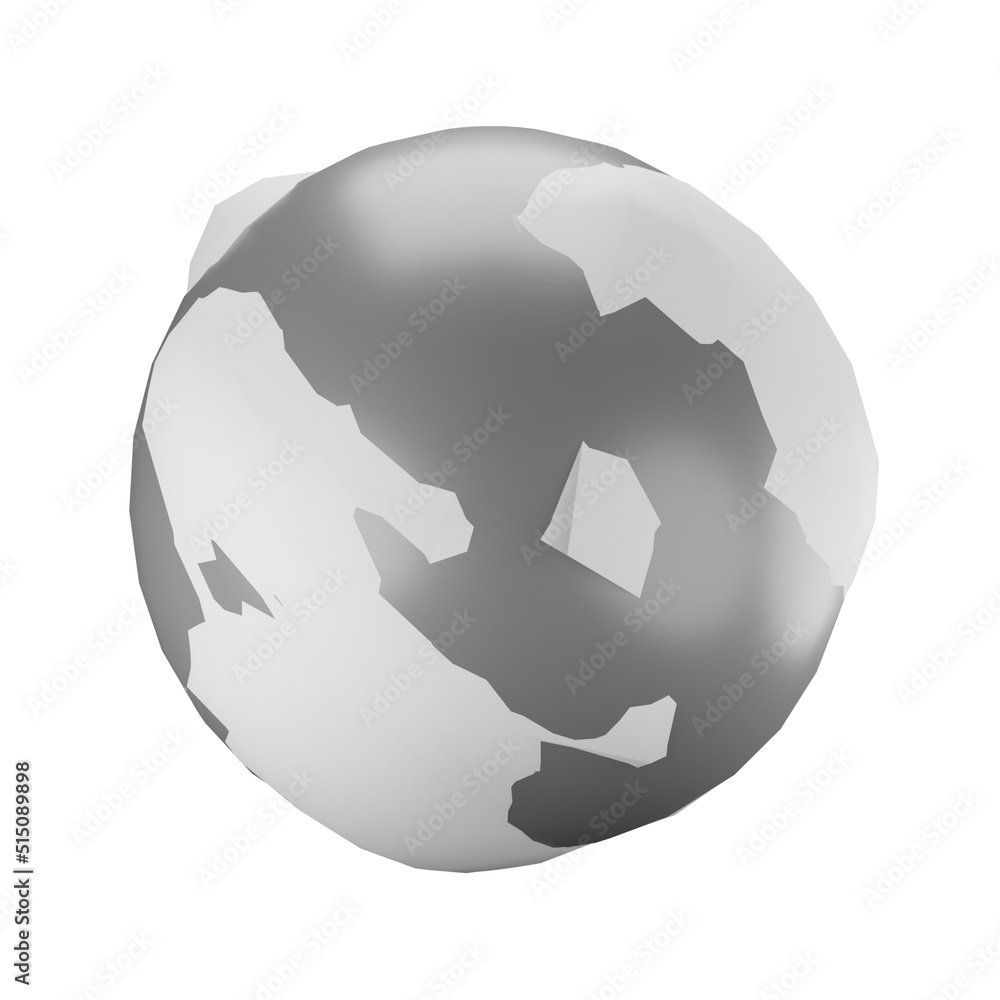3D illustration earth 3D illustration earth