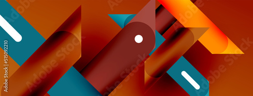 Background overlapping lines. Dynamic lines abstract wallpaper. Straight lines composition vector illustration for wallpaper banner background or landing page