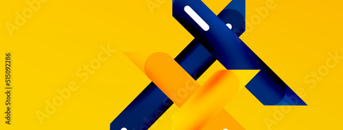 Background overlapping lines. Dynamic lines abstract wallpaper. Straight lines composition vector illustration for wallpaper banner background or landing page