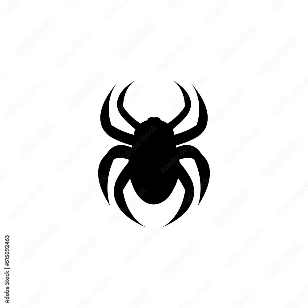 Spider icon logo vector design Spider icon logo vector design