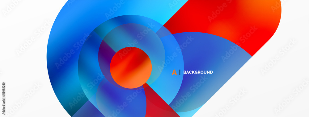 Digital web futuristic template. Circle composition abstract background. Vector Illustration For Wallpaper, Banner, Background, Card, Book Illustration, landing page