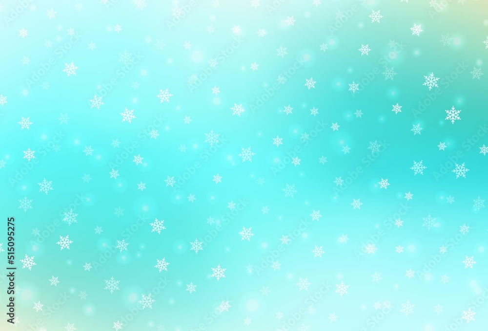 Light Green vector layout in New Year style. Light Green vector layout in New Year style.