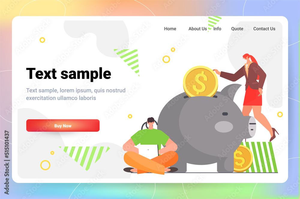 businesswomen putting coins into piggy bank savings save money bank deposit concept horizontal copy space businesswomen putting coins into piggy bank savings save money bank deposit concept horizontal copy space