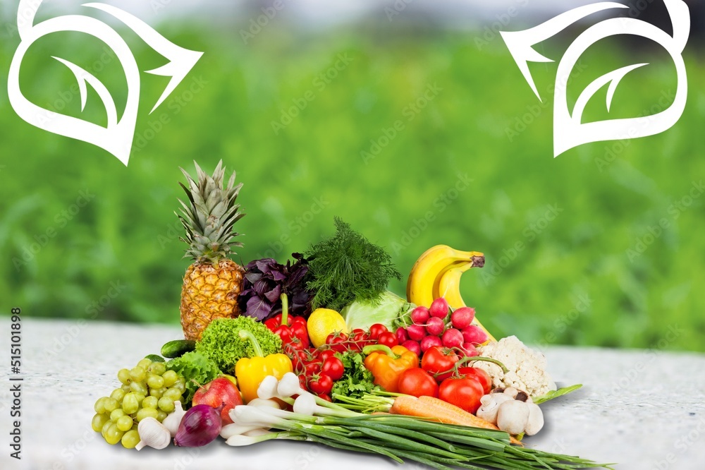 World Food Safety Day Poster, vegetables on the desk World Food Safety Day Poster, vegetables on the desk
