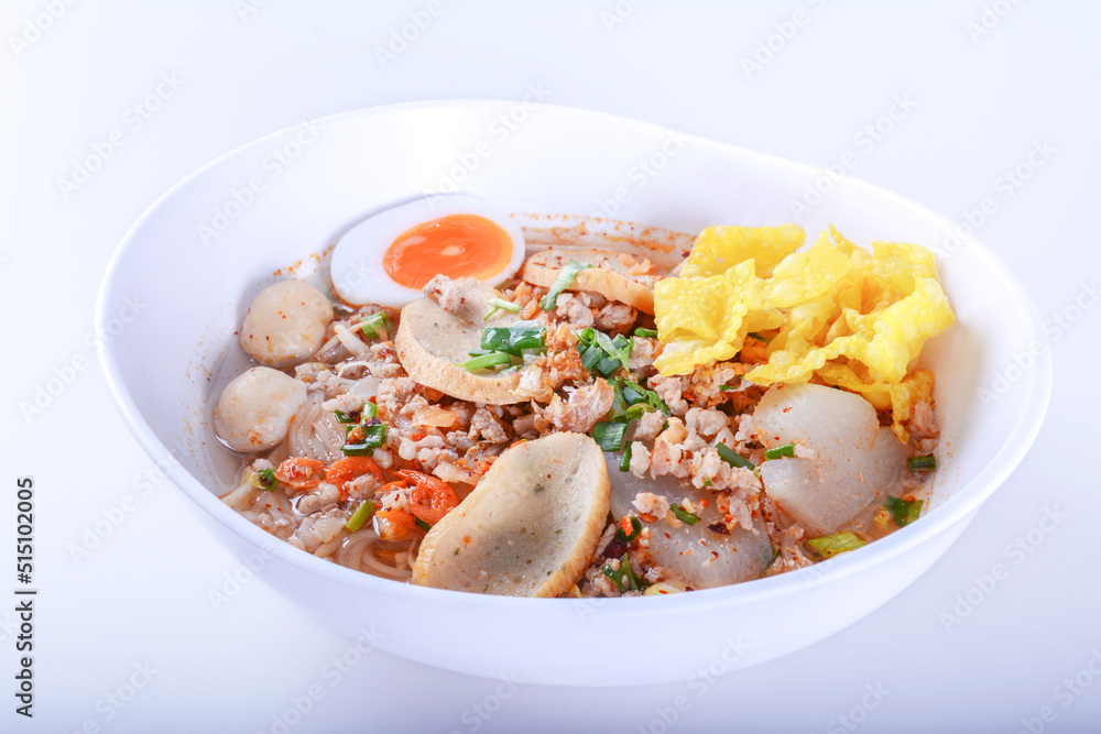 Thai noodle soup,Tom Yum , Thai Food,food made from noodles Thai noodle soup,Tom Yum , Thai Food,food made from noodles
