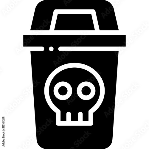 hazardous solid icon