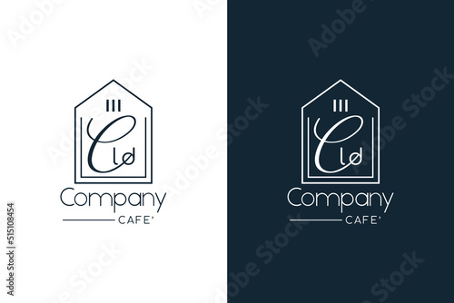 CLD cdl letter logo design