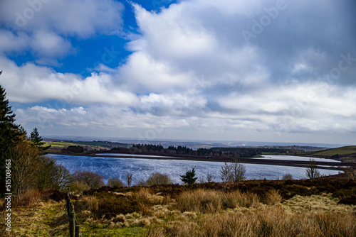 lake and clouds