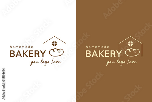 homemade bakery logo template