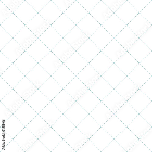 Geometric dotted light blue and white pattern. Seamless abstract modern texture for wallpapers and backgrounds