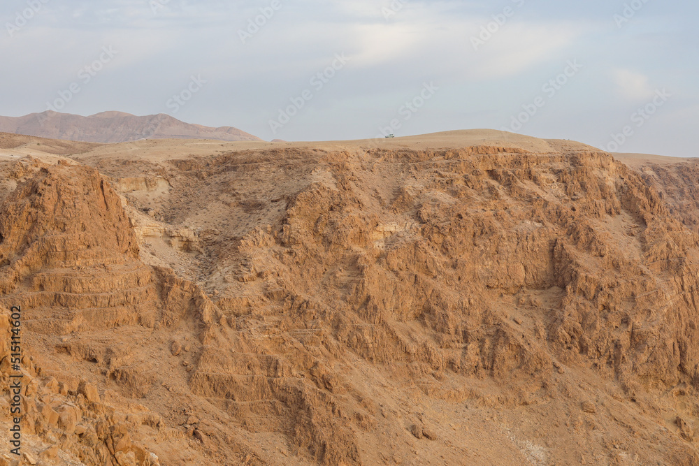 The Judean desert in Israel. The Judean desert in Israel.