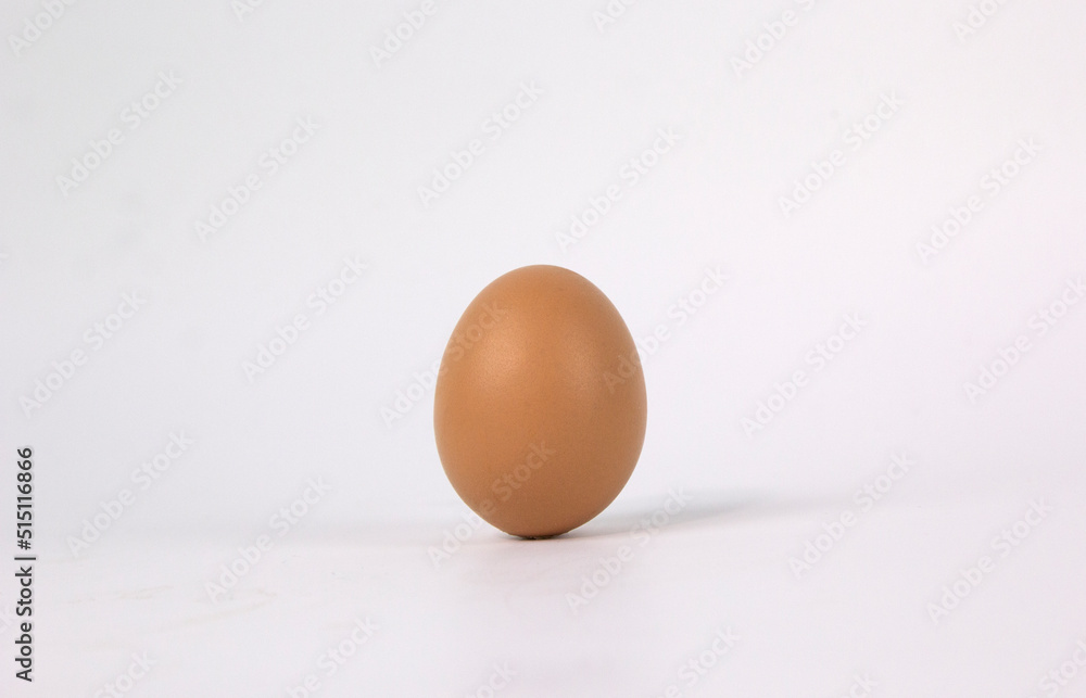 An egg isolated on white background design