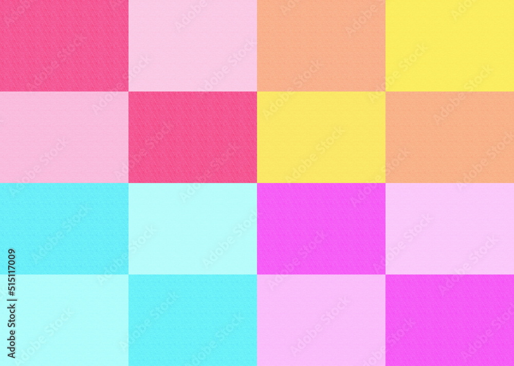 colorful seamless background with checkered pattern
