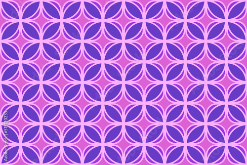 Abstract pink and purple seamless pattern. Repeating geometric elements. Abstract tile pattern.
