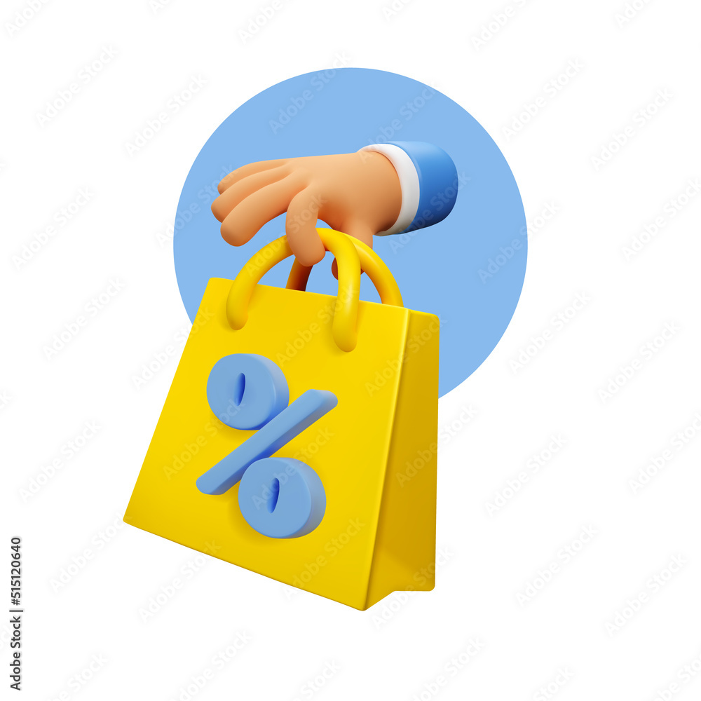 Sale shopping bags - vector clip art