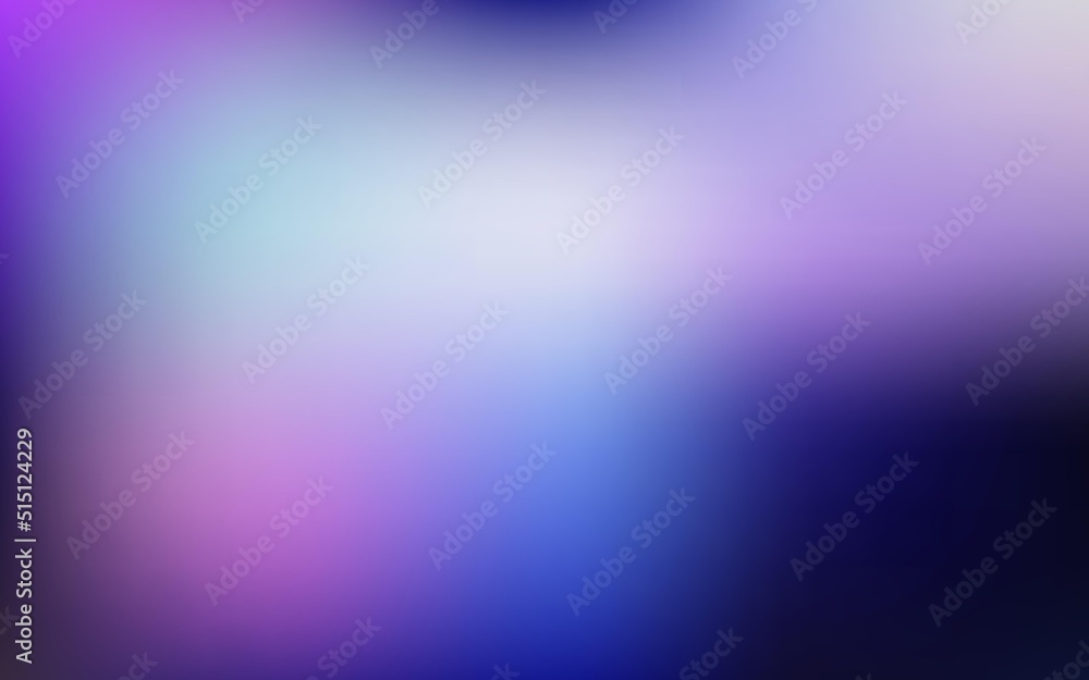 Light pink, blue vector gradient blur template.