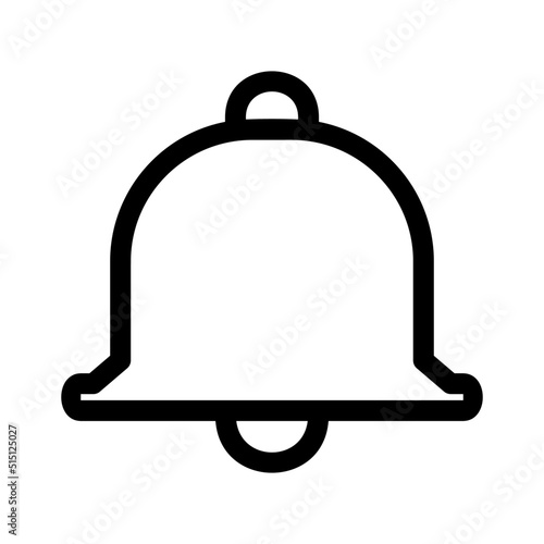 notification bell  icon or logo isolated sign symbol vector illustration - high quality black style vector icons
