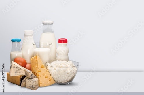 Shavuot jewish holiday celebration. Milk and cheese. Dairy products. Shavuot concept.