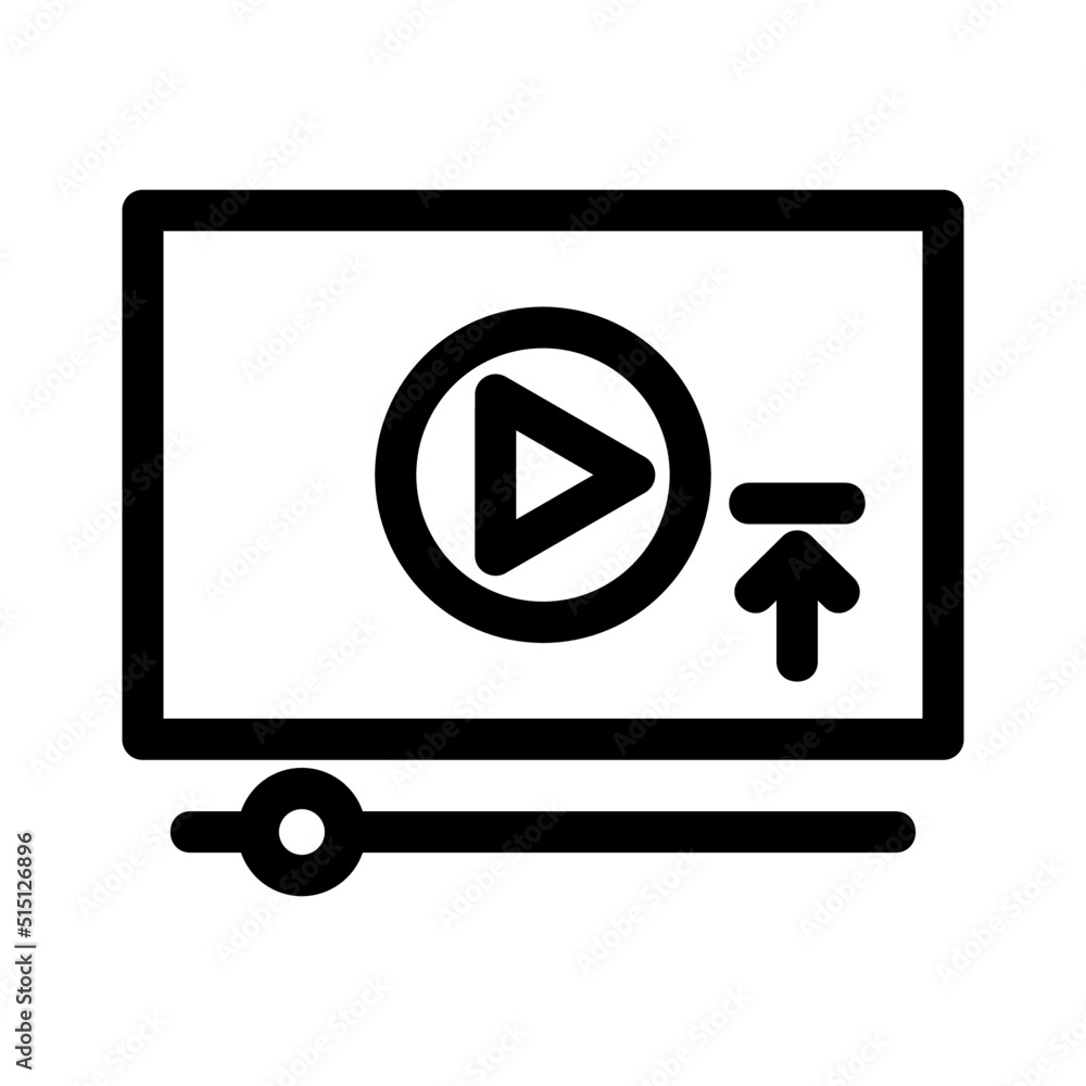 upload video icon or logo isolated sign symbol vector illustration - high quality black style vector icons
upload video icon or logo isolated sign symbol vector illustration - high quality black style vector icons