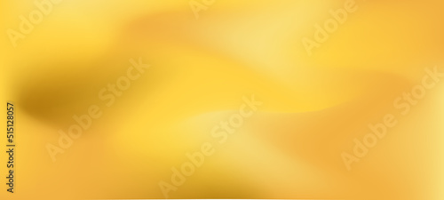 Vector gold blurred gradient style background. Abstract smooth illustration