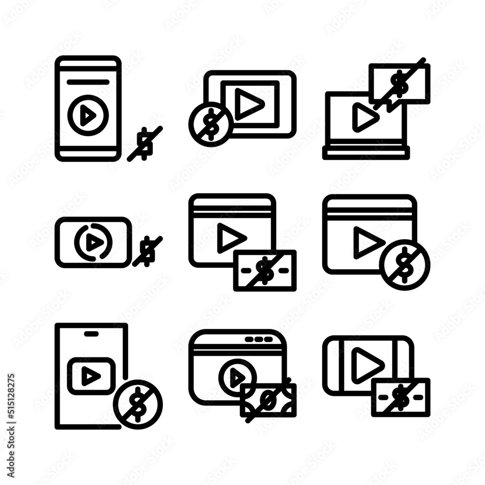 no monetization icon or logo isolated sign symbol vector illustration - high quality black style vector icons
no monetization icon or logo isolated sign symbol vector illustration - high quality black style vector icons