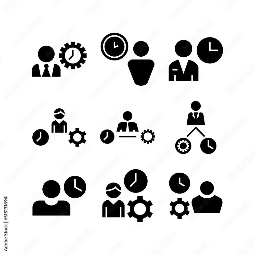 job time icon or logo isolated sign symbol vector illustration - high quality black style vector icons
job time icon or logo isolated sign symbol vector illustration - high quality black style vector icons