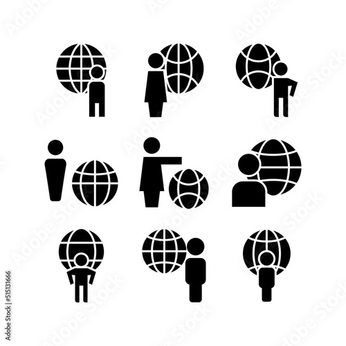 International business icon or logo isolated sign symbol vector illustration - high quality black style vector icons
